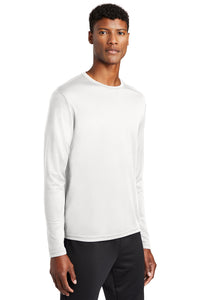 RacerMesh Long Sleeve Tee / White / Tallwood High school Boys Soccer