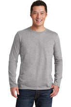 Softstyle Long Sleeve T-Shirt / Sport Gray / Norview CC - Fidgety