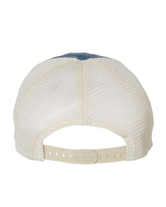 Patriots Soft Mesh Hat  / Royal & Stone / First Colonial High School