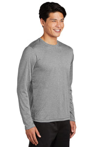 Long Sleeve Performance Tee (Youth & Adult) / Ash / Cape Henry Collegiate