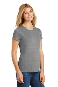Ladies Tri-Blend T-shirt/ Gray Frost / VA Aces - Fidgety