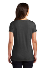 Women’s Perfect Tri V-Neck Tee / Black Frost / Hickory Soccer