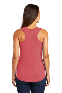 Women’s Perfect Tri Racerback Tank / Red Frost / Center Grove Soccer