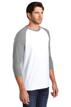 Perfect Tri 3/4-Sleeve Raglan / Grey/White / Cape Henry Collegiate Lacrosse