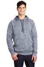 Electric Heather Fleece Hooded Pullover / True Navy Electric / Independence Middle Football