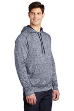 Electric Heather Fleece Hooded Pullover / True Navy Electric / Independence Middle Football