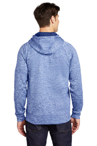 Electric Heather Fleece Hooded Pullover (Youth & Adult) / Royal Blue / Malibu Elementary