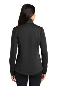 Ladies Active Soft Shell Jacket / Black / Virginia Association Of Governmental Procurement