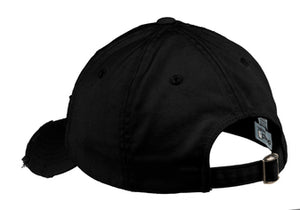 Distressed Cap / Black / Cox High School Girls Soccer