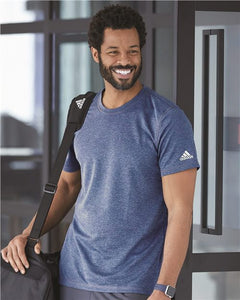 Adidas - Sport T-Shirt / Black Heather / CVC Rowing