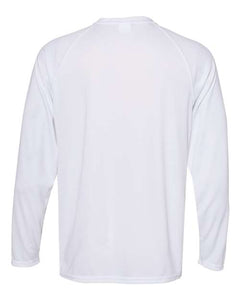 Marlin Attain Performance Long Sleeve / White / Bayside High School Lacrosse