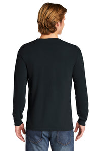 Comfort Colors Heavyweight Ring Spun Long Sleeve Tee / Black / Bayside High School Soccer