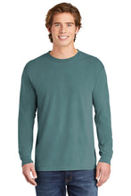 Comfort Colors Heavyweight Ring Spun Long Sleeve Tee / Ice Blue / Great Bridge High School Soccer