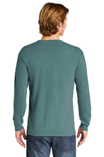 Comfort Colors Heavyweight Ring Spun Long Sleeve Tee / Ice Blue / Great Bridge High School Soccer