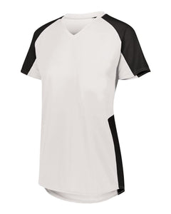 Women's Cutter Jersey / White/ Black / Southeastern Virginia Women’s Soccer Association / SEVWSA