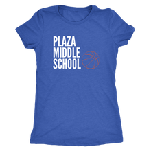 Plaza Basketball - Women's Triblend T-Shirt - Fidgety