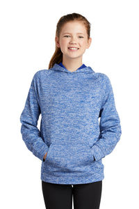 Electric Heather Fleece Hooded Pullover (Youth & Adult) / Royal Blue / Malibu Elementary