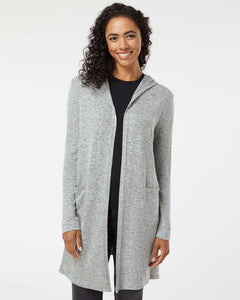 Women's Cuddle Fleece Cardigan / Light Grey / First Colonial High School Staff