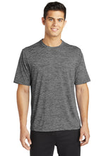 Electric Heather Performance Tee / Black Grey / Cape Henry Collegiate Baseball