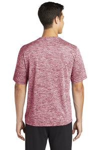 Electric Heather Tee / Maroon / Great Neck Middle Boys Basketball
