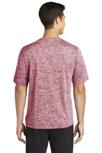 PosiCharge Electric Heather Performance Tee / Maroon / Great Neck Middle Wrestling