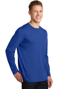 Long Sleeve Cotton Touch Tee / Royal / Drillers Baseball