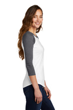 Women’s Fitted Very Important Tee 3/4-Sleeve Raglan / Grey  / Cape Henry Collegiate Baseball