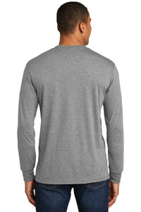 Perfect Tri Long Sleeve Tee / Grey Frost  / Cape Henry Collegiate Golf