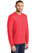 Perfect Tri Long Sleeve Tee / Red Frost / Bayside Health Sciences Academy