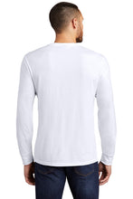 Triblend Long Sleeve Tee / White / Cape Henry Strength & Conditioning