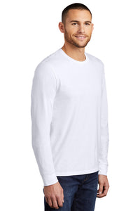 Triblend Long Sleeve Tee / White / Cape Henry Strength & Conditioning