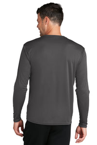 Long Sleeve Performance Tee (Youth & Adult) / Charcoal / Cape Henry Collegiate