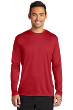 Long Sleeve Performance Tee / Red / Cape Henry Strength & Conditioning