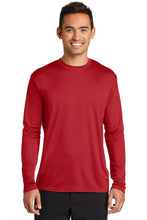 Long Sleeve Performance Tee / Red / Center Grove Soccer