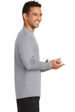 Long Sleeve Performance Tee / Silver / Kempsville High School Swim & Dive Team