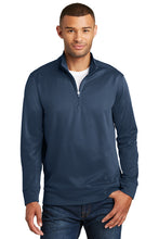 Performance Fleece 1/4-Zip Pullover Sweatshirt / Navy / Aces - Fidgety