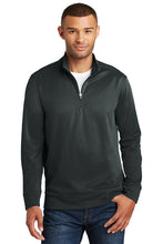 Performance Fleece 1/4-Zip Pullover Sweatshirt / Black / CVC Rowing