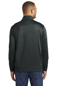 Performance Fleece 1/4-Zip Pullover Sweatshirt / Black / Mt. Vernon