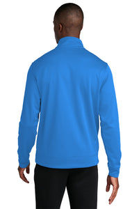 Performance Fleece 1/4-Zip Pullover Sweatshirt / Royal / Drillers Baseball