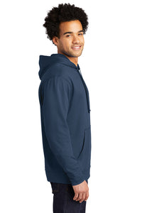 Fleece Performance Hoody/ Navy / Lynnhaven Middle Volleyball