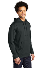 Performance Fleece Pullover Hooded Sweatshirt / Black / Heavy Hitting Hammers