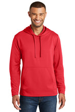 Performance Fleece Pullover Hooded Sweatshirt / Red / Independence Soccer - Fidgety