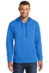 Performance Fleece Hooded Sweatshirt / Royal / Plaza Track - Fidgety
