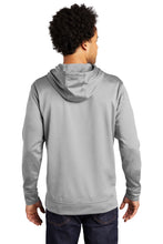 Performance Fleece Pullover Hooded Sweatshirt / Silver / Great Neck Middle Baseball