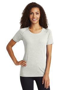 Tri-Blend Scoop Neck T-shirt / Light Gray Heather / FC Dance - Fidgety