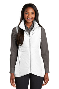 Ladies Collective Insulated Vest / White / Virginia Association Of Governmental Procurement