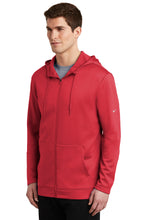 Therma-FIT Full-Zip Fleece Hoodie / Red / Cape Henry Swimming