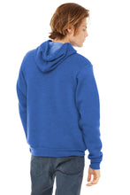 Unisex Sponge Fleece Full-Zip Hoodie / Heather True Royal / Independence Middle School Staff