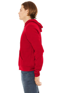 Unisex Sponge Fleece Pullover Hoodie / Red / Cape Henry Collegiate Robotics