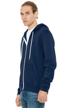 Unisex Sponge Fleece Full-Zip Hoodie / Navy / Virginia Association Of Governmental Procurement